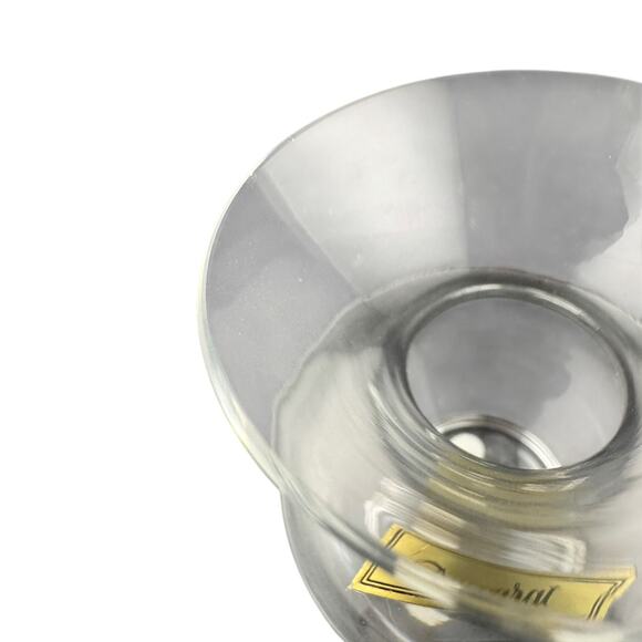 Title: Baccarat Vintage Crystal Mid-Century Bud Vase Signed 1950s Flared Top - Picture 2 of 4